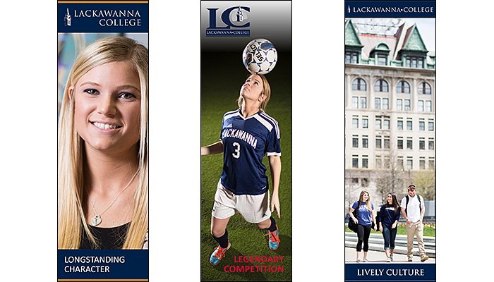 Inquiry Banners for Lackawanna College